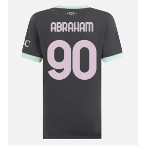 AC Milan Tammy Abraham #90 Dámské Alternativní Dres 2024-25 Krátký Rukáv